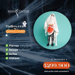 Dep. Láser Alex. - Piernas Completas + Rebaje + Glúteos + Axilas