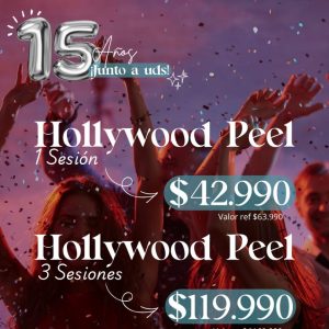 1 Sesión de Hollywood Peel
