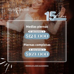 Depilación Láser Alexandrita - Piernas Completas