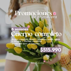 10 Depilación Láser Alexandrita - Cuerpo Completo Skin