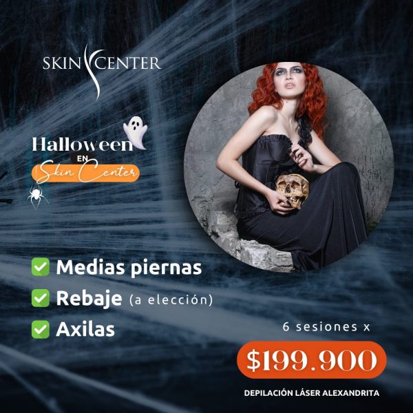 Dep. Láser Alexandrita Medias piernas + Rebaje + Axilas