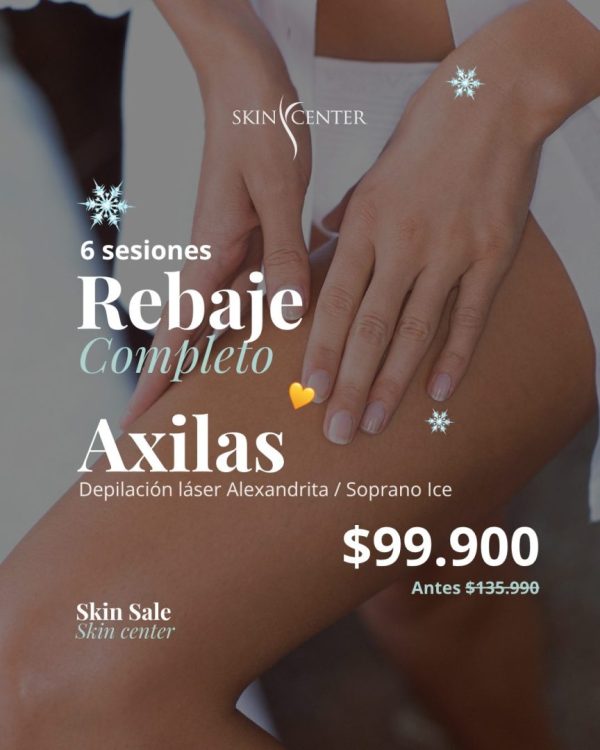 Depilación Láser Alexandrita - 6 ses Rebaje a elección + Axilas