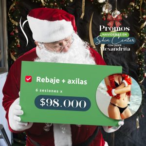 53 Depilación Láser Alexandrita - Rebaje a elección + Axilas