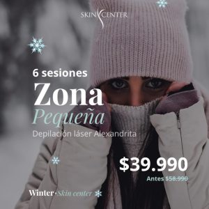 Depilación Láser Alexandrita - 6 ses Zona Pequeña a Elección