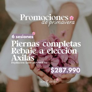 Depilación Láser Alex.- Pierna Completa + Rebaje + Axilas
