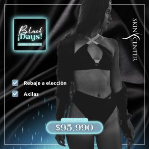 Depilación Láser Alexandrita - Rebaje a elección + Axilas