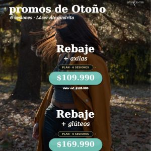 Depilación Láser Alexandrita - 6 ses Rebaje a elección + Axilas